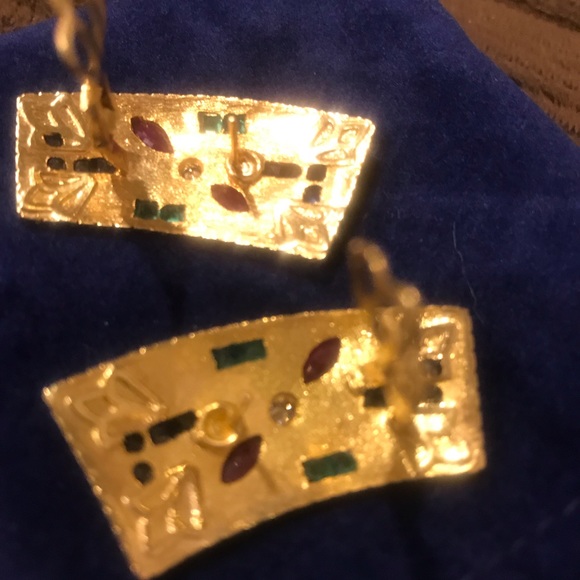 ❗️Amazing 18kt earrings - Picture 3 of 6